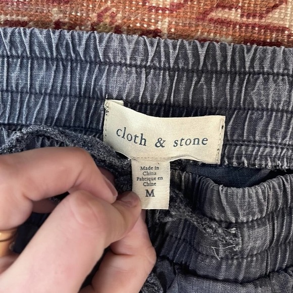 Anthro Cloth & Stone Piedmont joggers grey medium - Picture 4 of 7